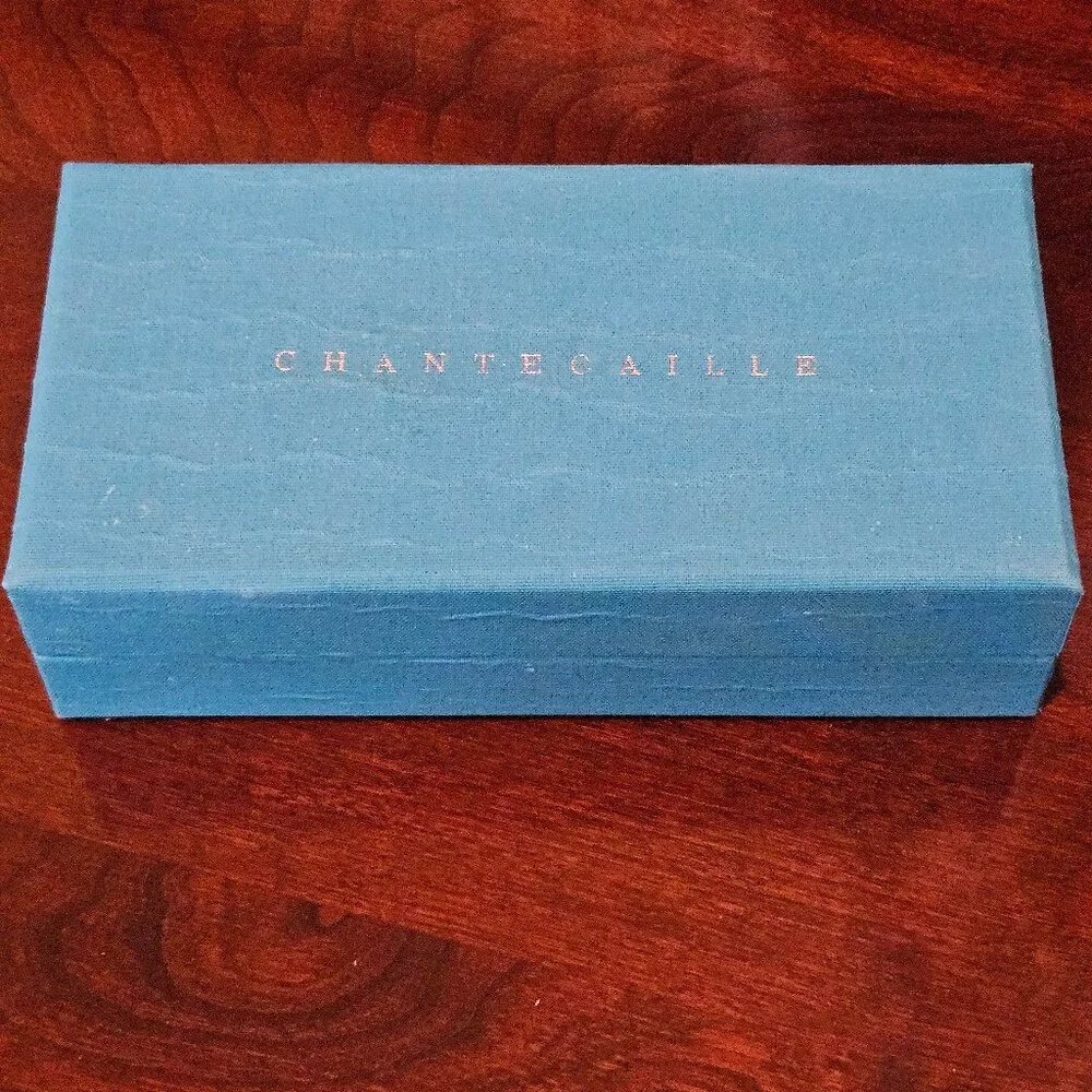 RARE LIMITED EDITION JAY STRONGWATER CHANTECAILLE CORAL CRYSTAL ENAMEL COMPACT